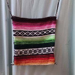 $$Sale$$ Earth rags indian blanket bag purse multicolored